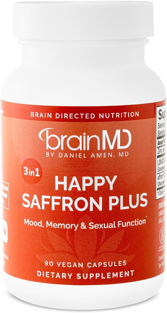 Happy Saffron Plus **Advanced Mood & Mental Focus Complex**