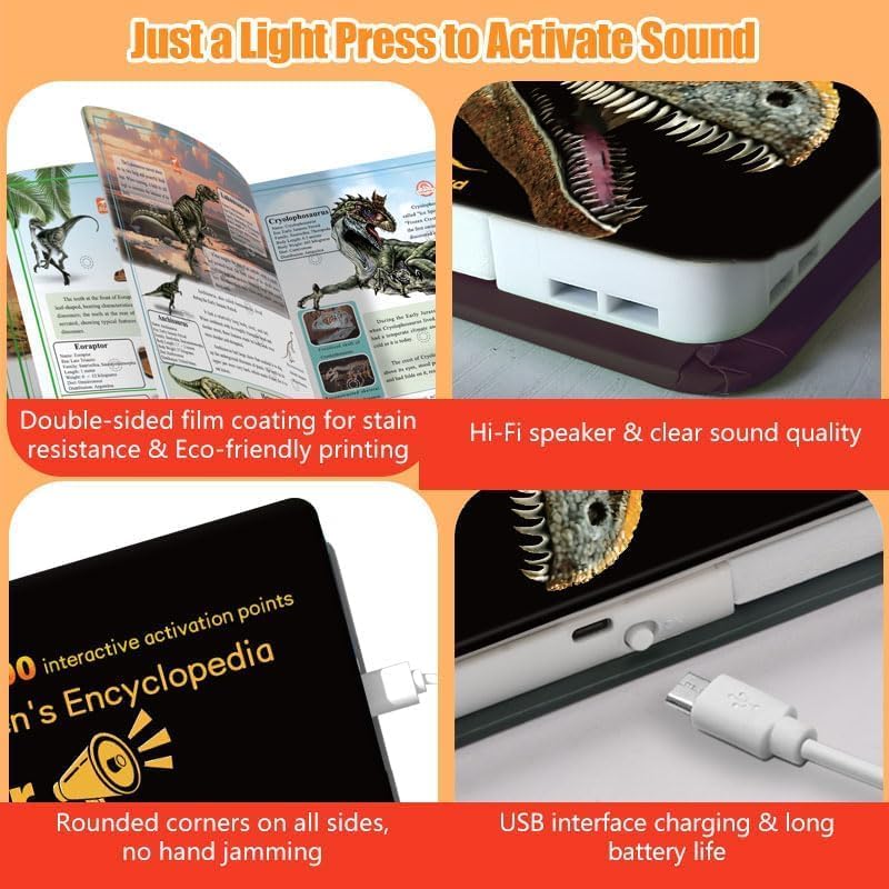 Smart Touch Talking Dinosaur Encyclopedia