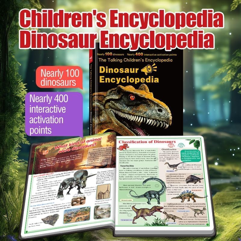 Smart Touch Talking Dinosaur Encyclopedia