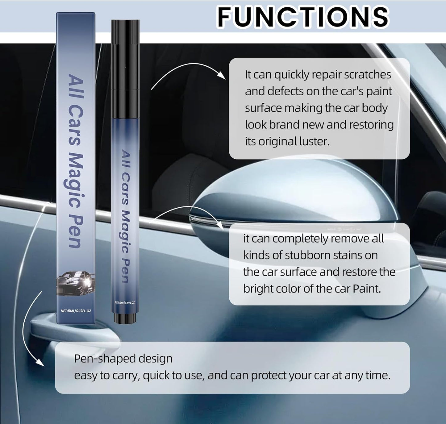 Car Scratch Remover Pen