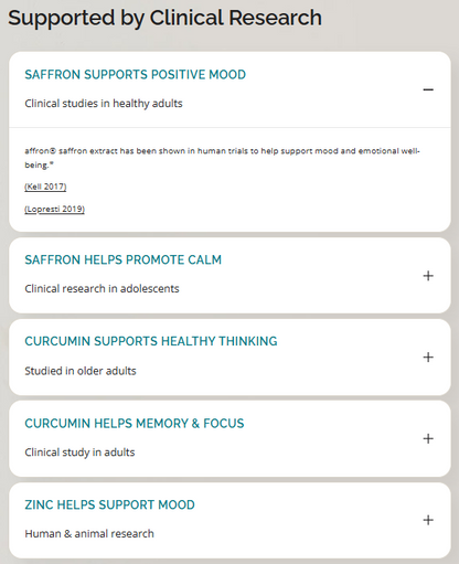 Happy Saffron Plus **Advanced Mood & Mental Focus Complex**