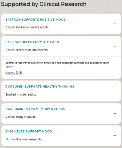 Happy Saffron Plus **Advanced Mood & Mental Focus Complex**
