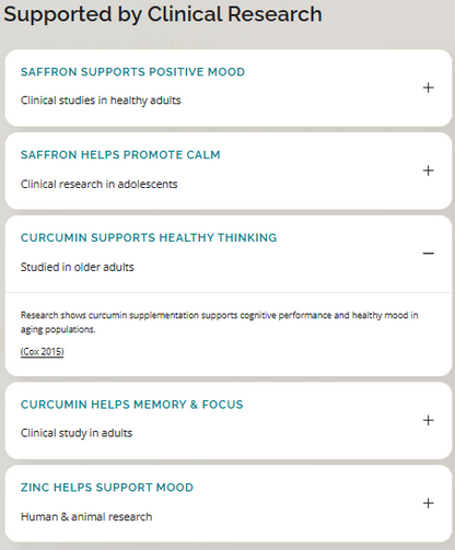 Happy Saffron Plus **Advanced Mood & Mental Focus Complex**